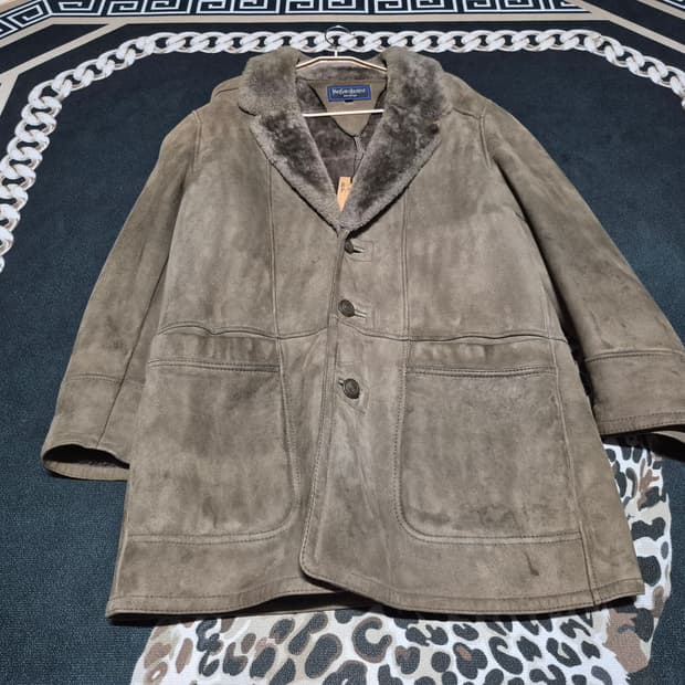 90's 입 생 로랑 옴므 무스탕 코트 자켓 L