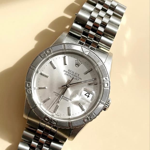 롤렉스 데이저스트 썬더버드 턴오그래프 36mm