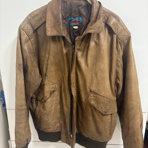 Aeropostale 가죽자켓 리얼레더 양가죽