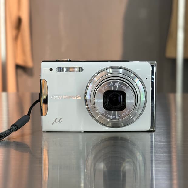올림푸스 뮤1060 화이트 빈티지디카