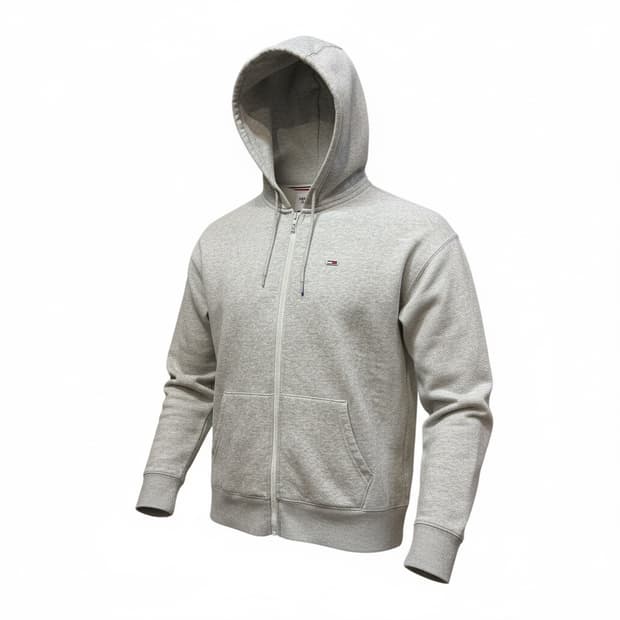타미 힐피거 그레이 후드집업