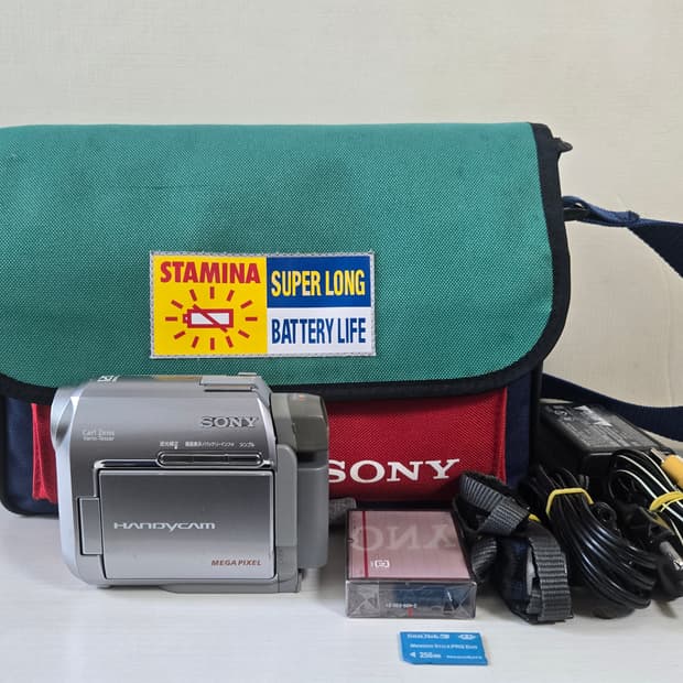 (6mm테이프캠코더)소니 Dcr Hc40