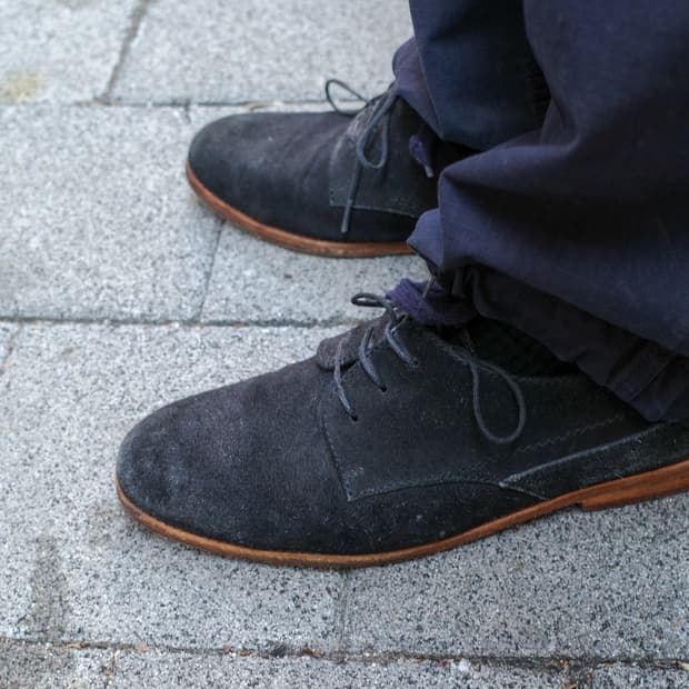 A.P.C. Suede Derby Shoes