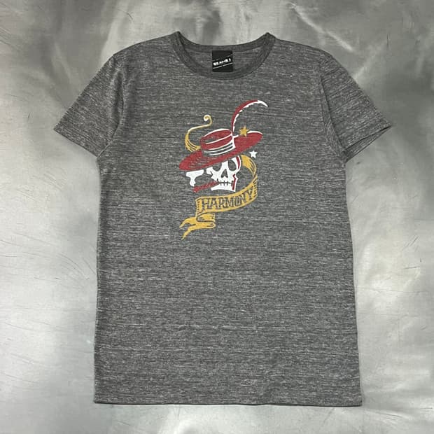  빔즈 스컬 프린팅 반팔티 y16162