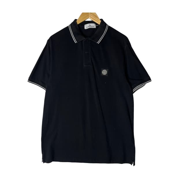 [Stone Island] 스톤아일랜드 PK 카라 하프 티셔츠