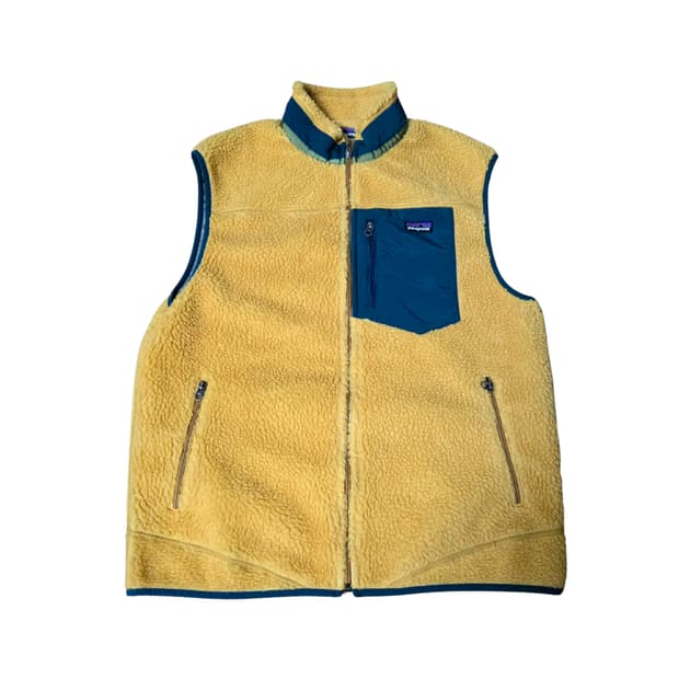 (L)파타고니아 데낄라골드 컬러 레트로엑스 베스트 플리스 신칠라