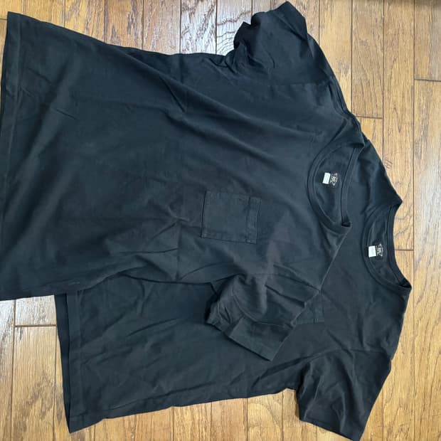 Rrl 가먼트다이 포켓 티셔츠 투팩 L