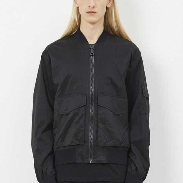 ourlegacy patch nylon bomber
