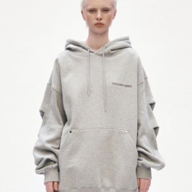 트리밍버드 리벳 스웻 셋업 후드티 기모 버전