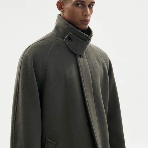 티엔지티(TNGT) 오버핏 발마칸 코트 105