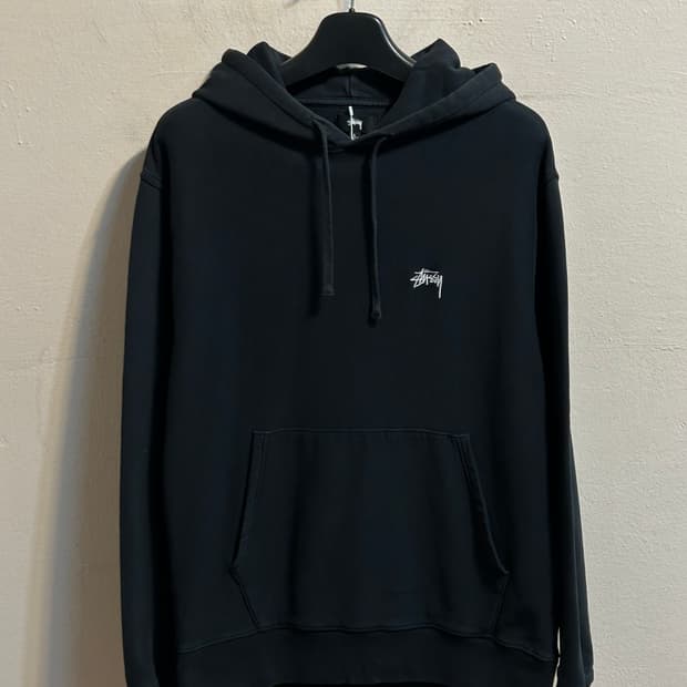 스투시 스몰 로고 후드티