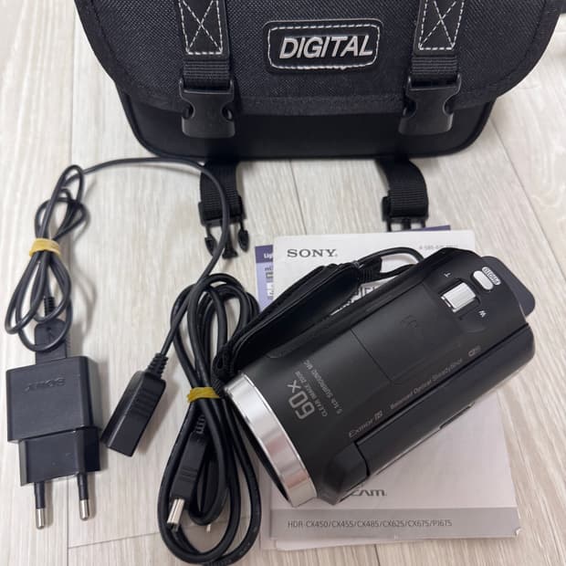 소니 hdr- pj675 캠코더 📹 상태좋아요 *