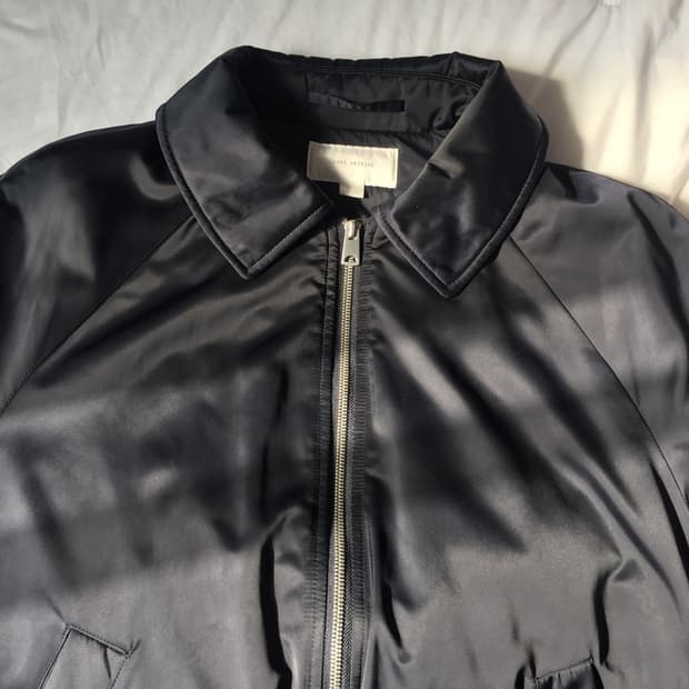 ZARA ORIGINS 자라 오리진스 퀼팅 봄버 플라이트 자켓 네이비 L