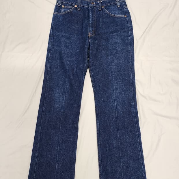 리바이스 80s USA 빈티지 클래식 부츠컷 데님 팬츠