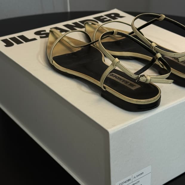 질샌더 JILSANDER 케이지샌들