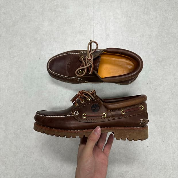 팀버랜드 보트슈즈 7w