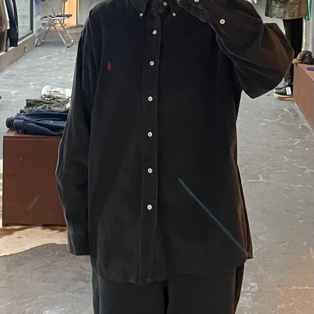 폴로 랄프로렌 코듀로이 브라운 셔츠 H2068