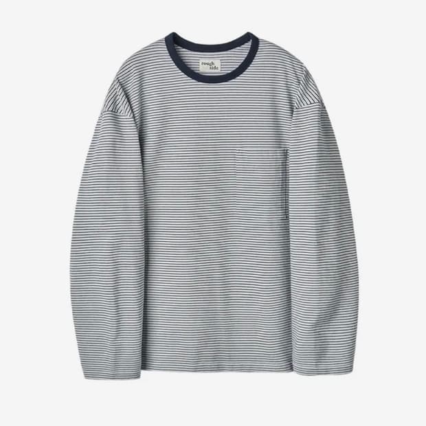 러프사이드 핀 스트립 롱슬리브