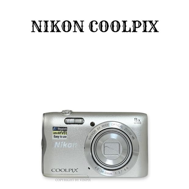 |Wifi,소프트포커스🩶| 니콘 쿨픽스 a300 디지털 카메라 디카