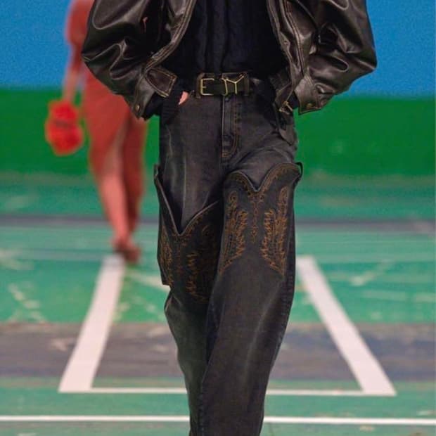 Y/project 카우보이 커프진 34