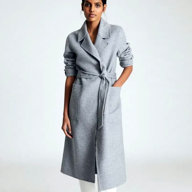 리스(REISS) 벨티드 울코트 55 새상품