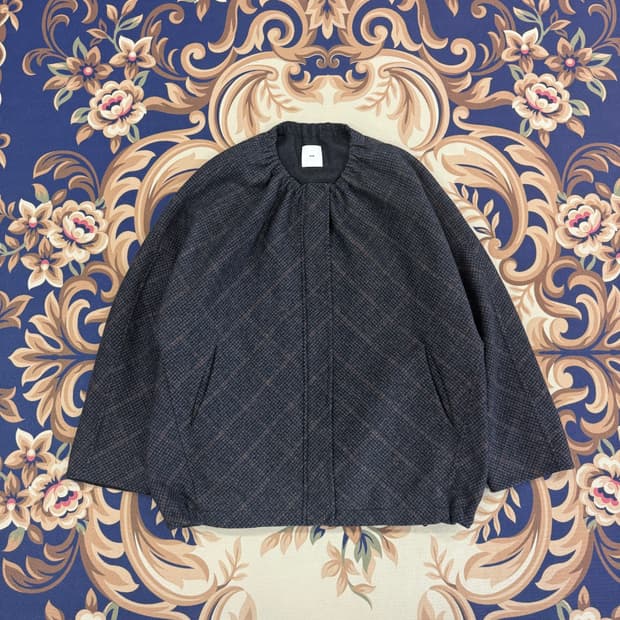 (2)구호 KUHO 하운드투스 체크 울 자켓