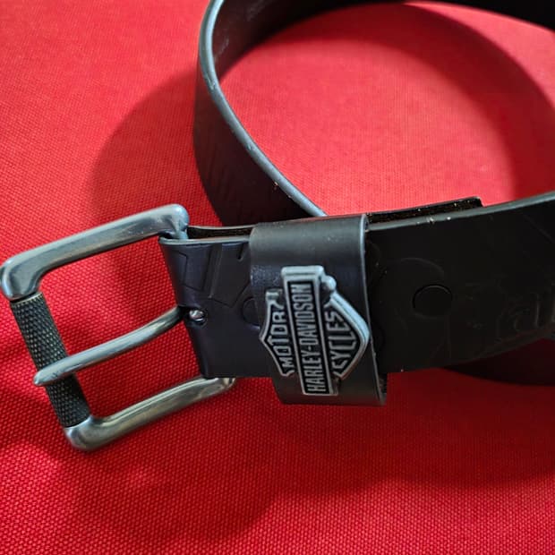 Harley-Davidson leather belt