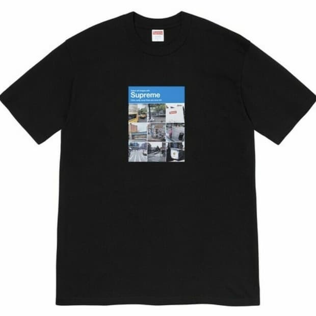 [XL] Supreme 20fw verify captcha tee