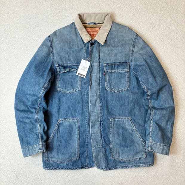 리바이스 90's 안감 블랭킷 워크 덱 자켓 PN6229