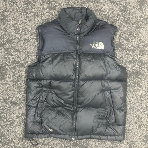 노스페이스 눕시 베스트 블랙 S 