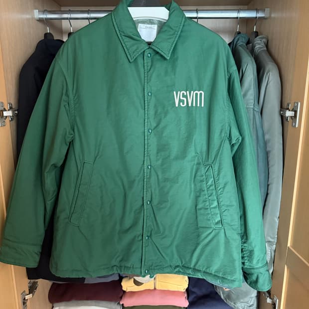 [1] 비즈빔 23SS 코치자켓 그린