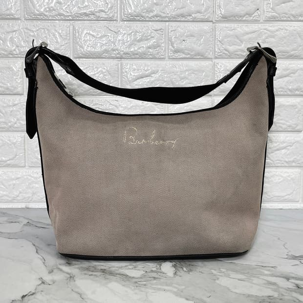 Burberry 페브릭 레더 여성 숄더백