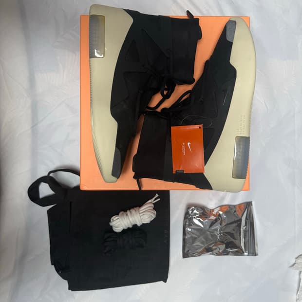 [290] 에어 피어오브갓 1 블랙