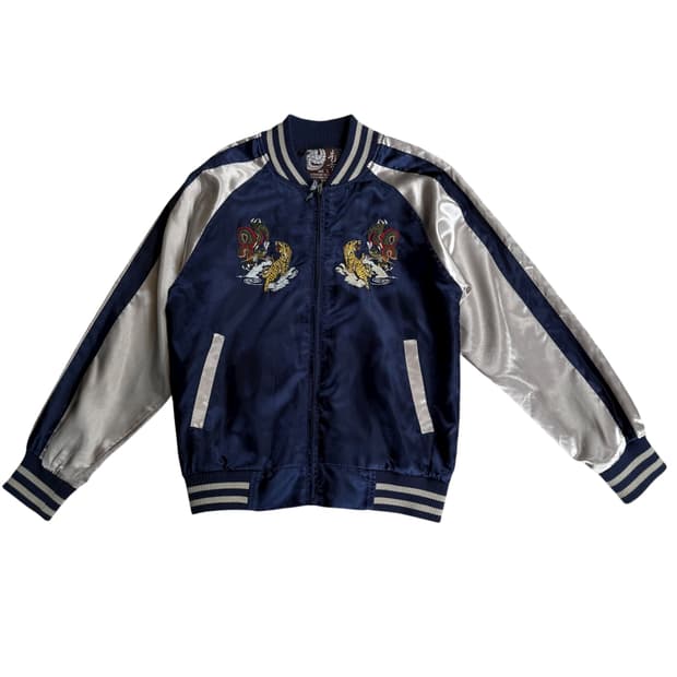 빈티지 스카쟌 자켓