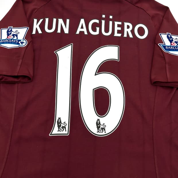 엄브로 12-13 맨체스터 시티 어웨이 리그킷 아구에로