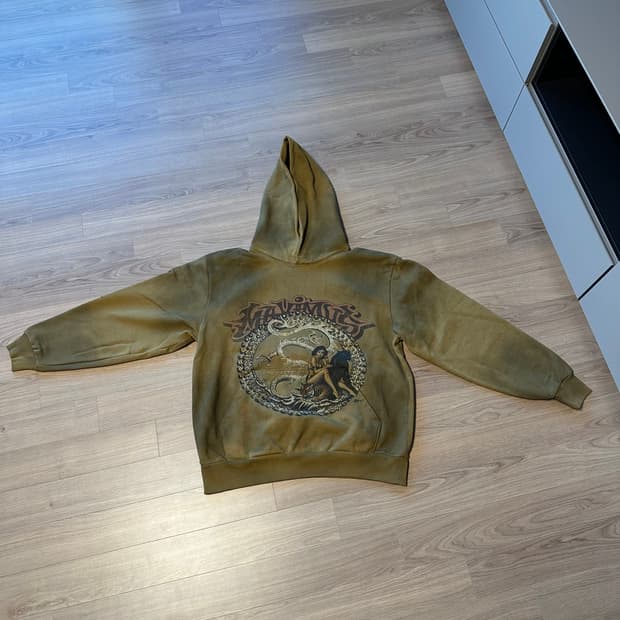 트래비스 스캇 내한 머천 후드티(L사이즈)