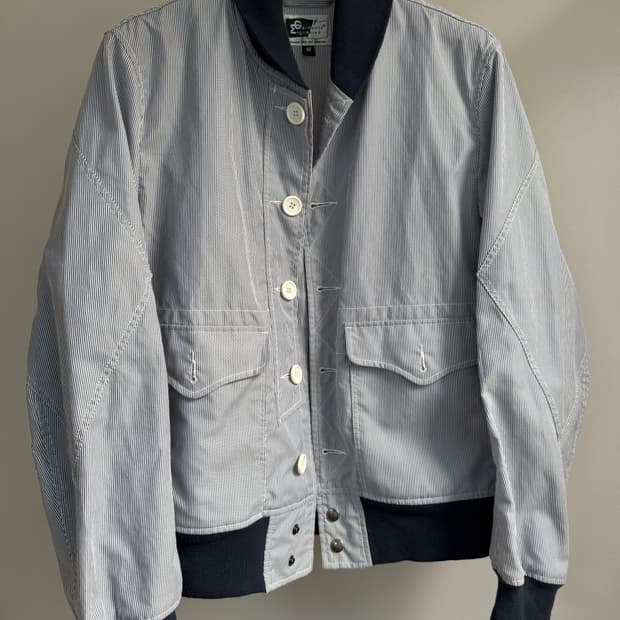 엔지니어드 가먼츠 시어서커 a-1 자켓