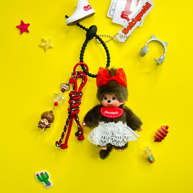 ❤️🤍정품 몬치치 미니 기본커스텀키링