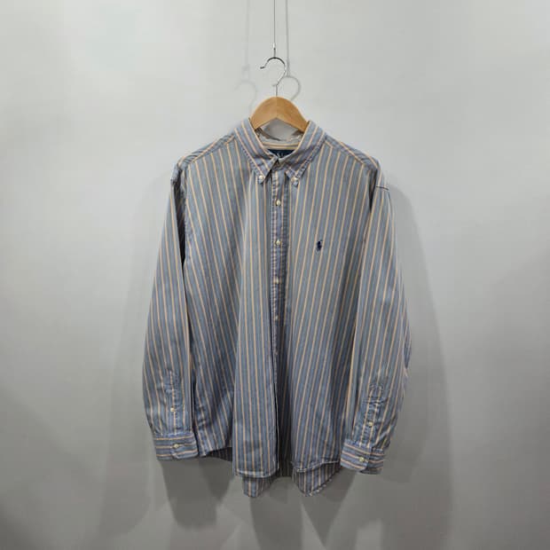 폴로랄프로렌 버튼다운 스트라이프 셔츠 XXL 