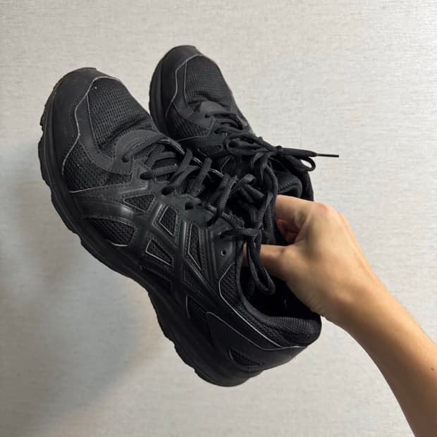 아식스 조그 JOG 100 2 (T1G138) 검정 운동화 285mm