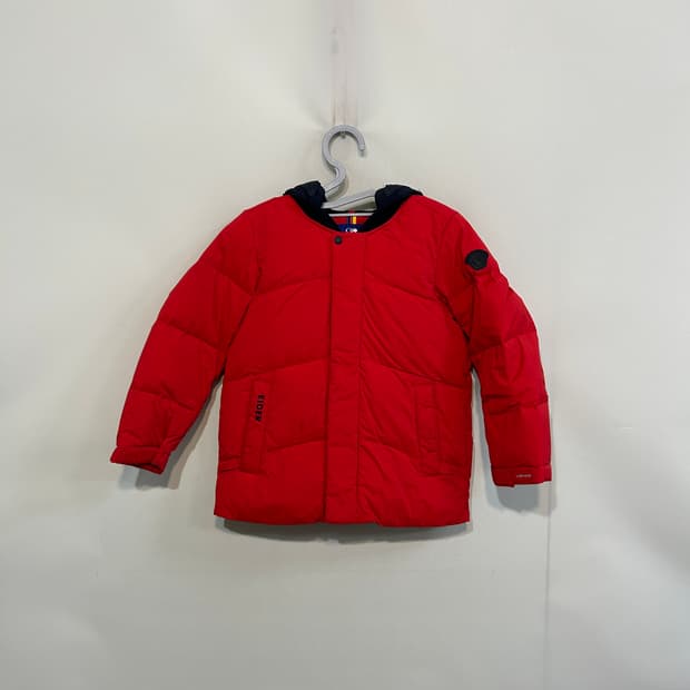 아이더 키즈 오리털 패딩 130 빵빵함