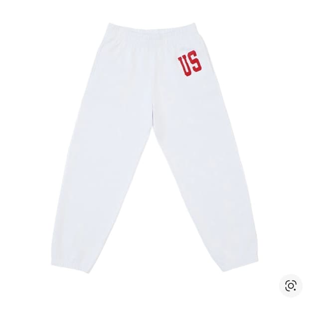 컬렉트 피시스 US 스웨트 팬츠 화이트