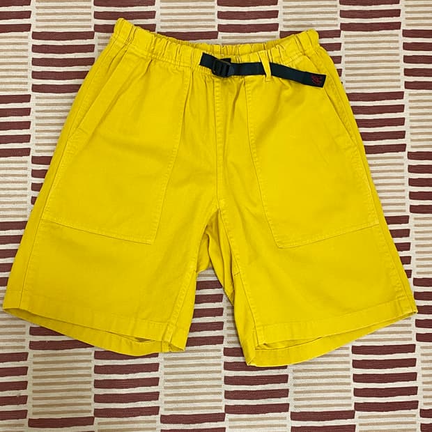 Gramicci USA 옐로우 코튼PT