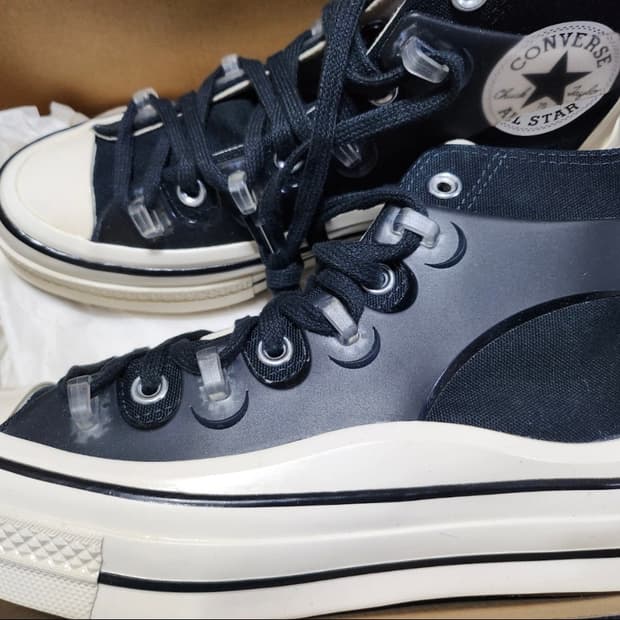 컨버스 X 킴존스 척 70 하이탑 블랙245