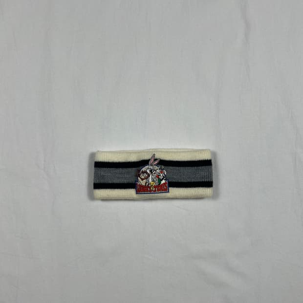 90’s 골드윈 goldwin 루니툰즈 카툰 니트 헤어밴드