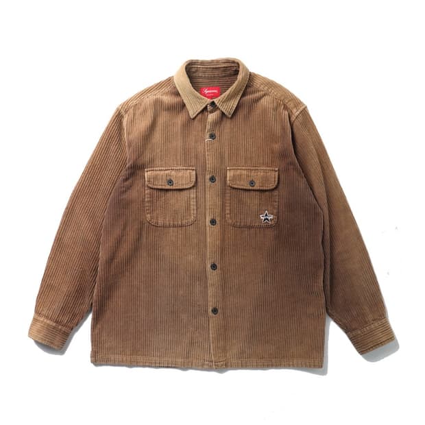 슈프림 Supreme Corduroy Shirt