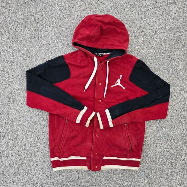 [M] 나이키 조던 바시티 후드 자켓 0121J