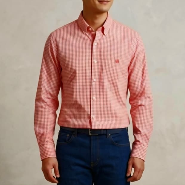 [105]질바이질스튜어트 체크 긴팔 셔츠