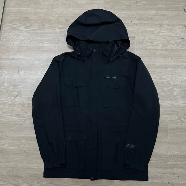 라푸마 고어텍스 퍼포먼스 쉘 바람막이 후드자켓 [블랙] L/100