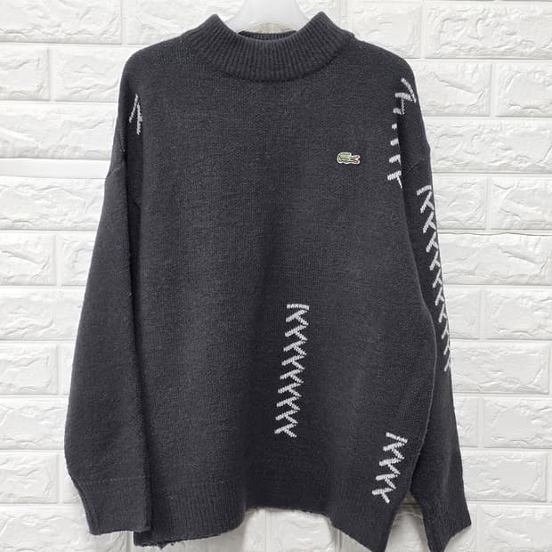 택포// 라코스테 슬림핏 니트 L